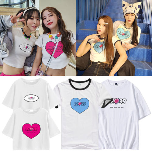 MAMAMOO金容仙文星伊同款短袖T恤