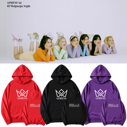 卫衣专辑套头加绒连帽衫印花同款