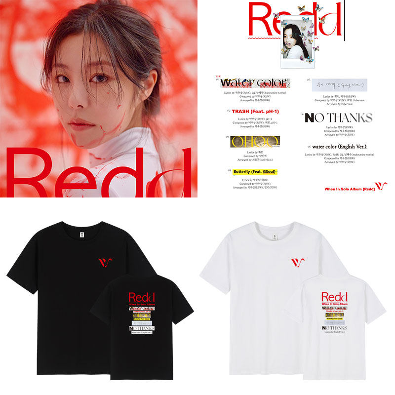 MAMAMOO丁辉人专周边同款短袖T恤纯棉印花男女打歌衣服