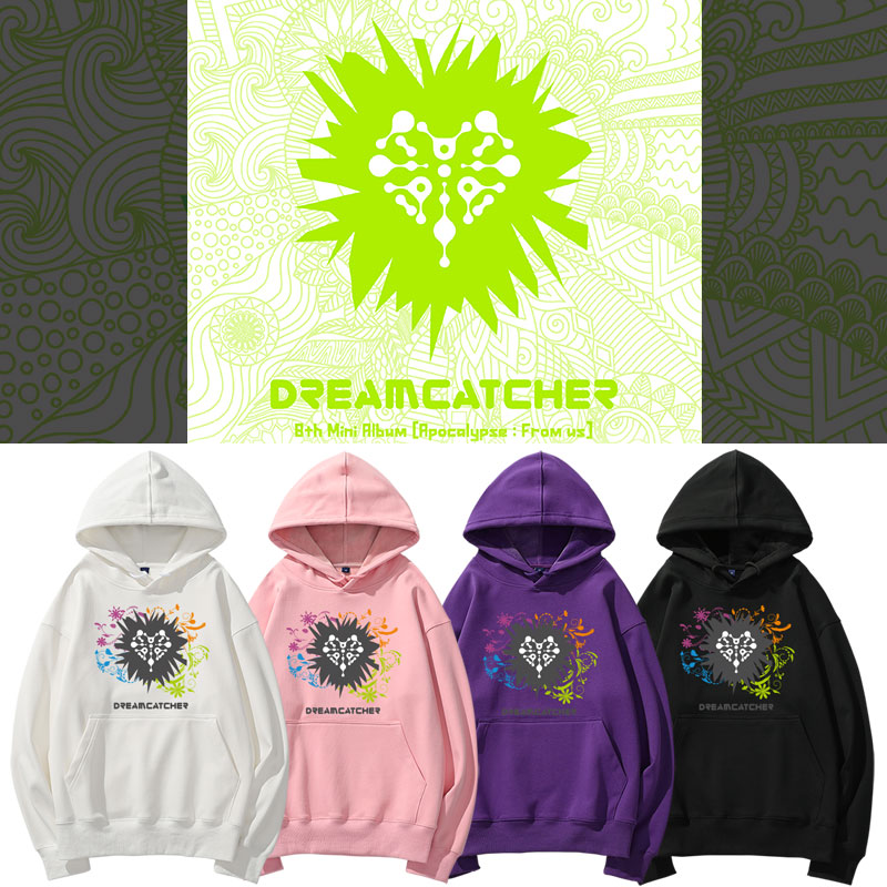 Dreamcatcher专ApocalypseFromUs周边同款卫衣服印花套头连帽衫