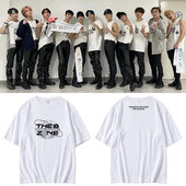 短袖 THE T恤 ZONE周边衣服印花同款 BOYZ组合演唱会FAN CON