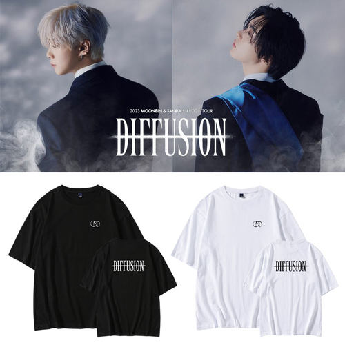 ASTRO文彬尹产贺FM世巡演唱会DIFFUSION周边同款短袖T恤打歌衣服