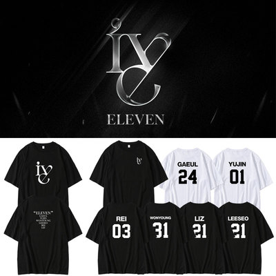ive周边张元同款短袖T恤衣服