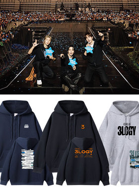 CNBLUE2026演唱会3LOGY郑容和周边应援同款卫衣服拉链连帽衫外套
