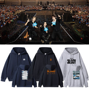 CNBLUE2026演唱会3LOGY郑容和周边应援同款卫衣服拉链连帽衫外套
