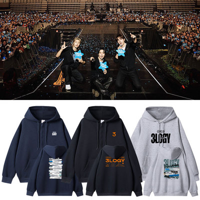 CNBLUE2026演唱会3LOGY郑容和周边应援同款卫衣服拉链连帽衫外套