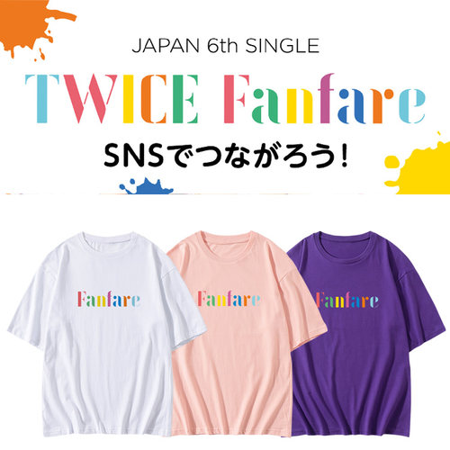 twice组合专辑周边同款短袖T恤