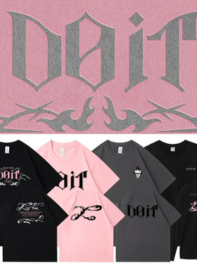 StrayKids快闪DoIt周边应援衣服同款长短袖T体恤纯棉印花男女上衣