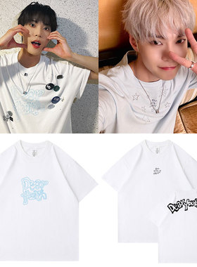 NCT127金道英演唱会Dear Youth周边同款短袖T体恤衣服印花打底衫