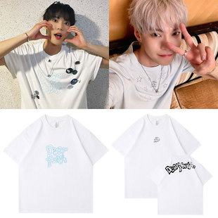 NCT127金道英演唱会Dear Youth周边同款短袖T体恤衣服印花打底衫