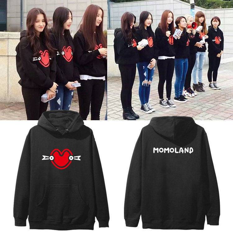 卫衣演唱会周边连帽衫加绒打歌服