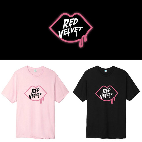 RedVelvet组合周边衣服男女同款短袖恤打歌服春夏纯棉体恤