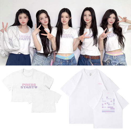 ILIIT2026亚巡演唱会LivePressStart首尔场衣服周边同款短袖T体恤