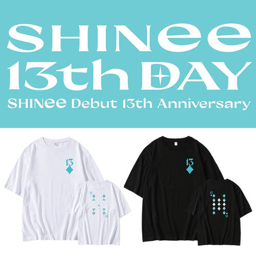 shinee同款短袖T恤宽松纯棉夏季