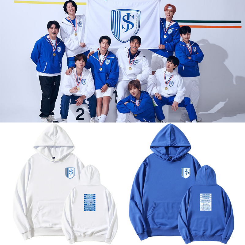 junior15周印花同款套头连帽衫