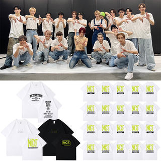 NCT NATION2023ToTheWorld演唱会周边同款短袖T体恤上衣服打底衫