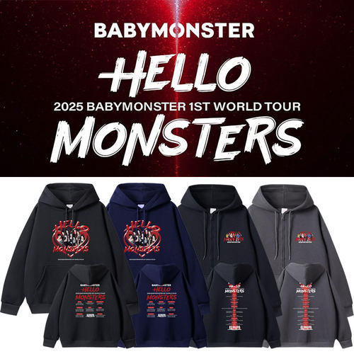 BABYMONSTER演唱会周边同款卫衣