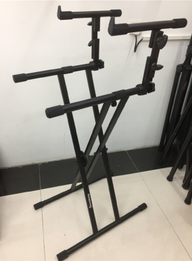 音王琴架可调节双层放置架钢琴电子琴架子支架加厚DF036S55X架