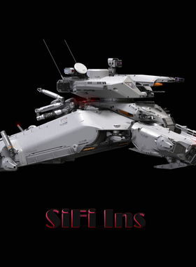 科幻坦克战车装甲车炮车参考素材科幻机械武装载具参考图CG