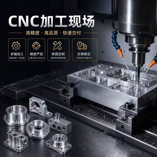 来图定制非标件机加工打样