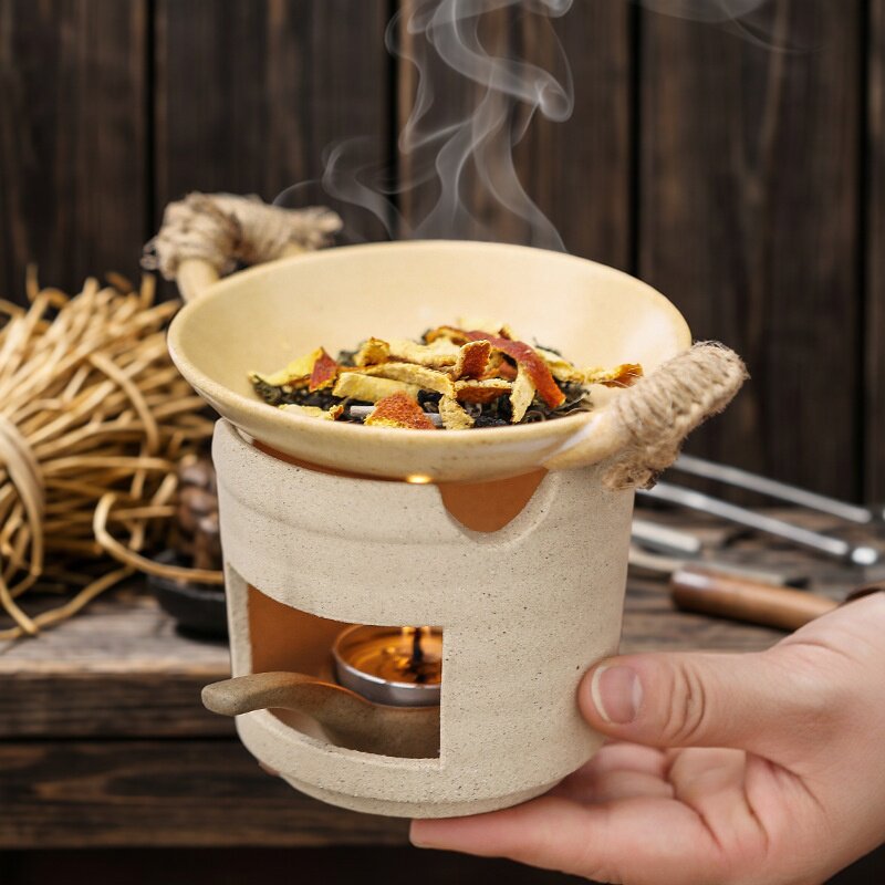蜡烛加热茶香薰炉烤茶提香套装