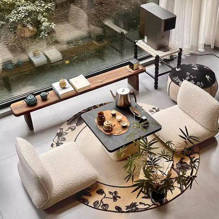 德国品质日式木制E0级正方形飘窗桌客厅四季榻榻米定制小茶几窗台