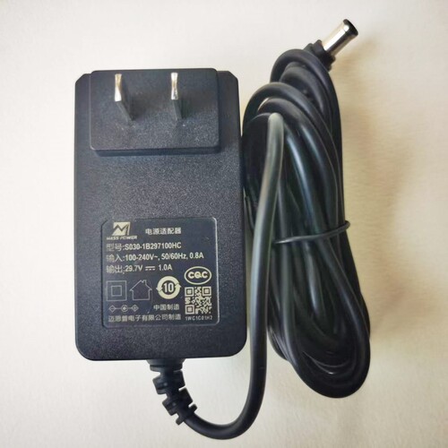 迈思普29.7V1A扫地机充电器