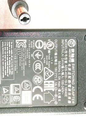 宏基19V2.1A显示器供电电源