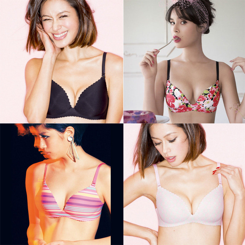 PJ 蜜*派日本一片式无钢圈聚拢无痕透气文胸70D85D75E