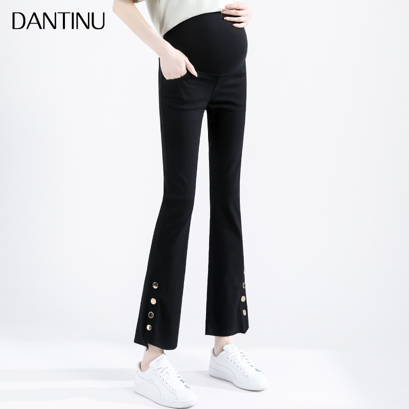 丹媞奴孕婦喇叭褲春夏