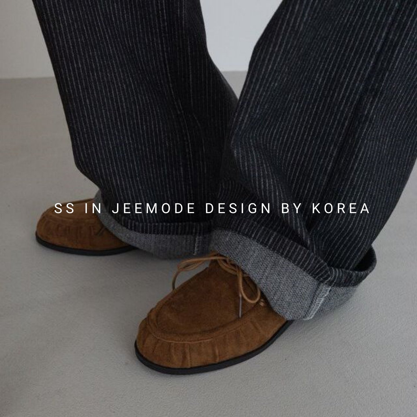 英伦风系带翻毛皮百搭牛津小单鞋