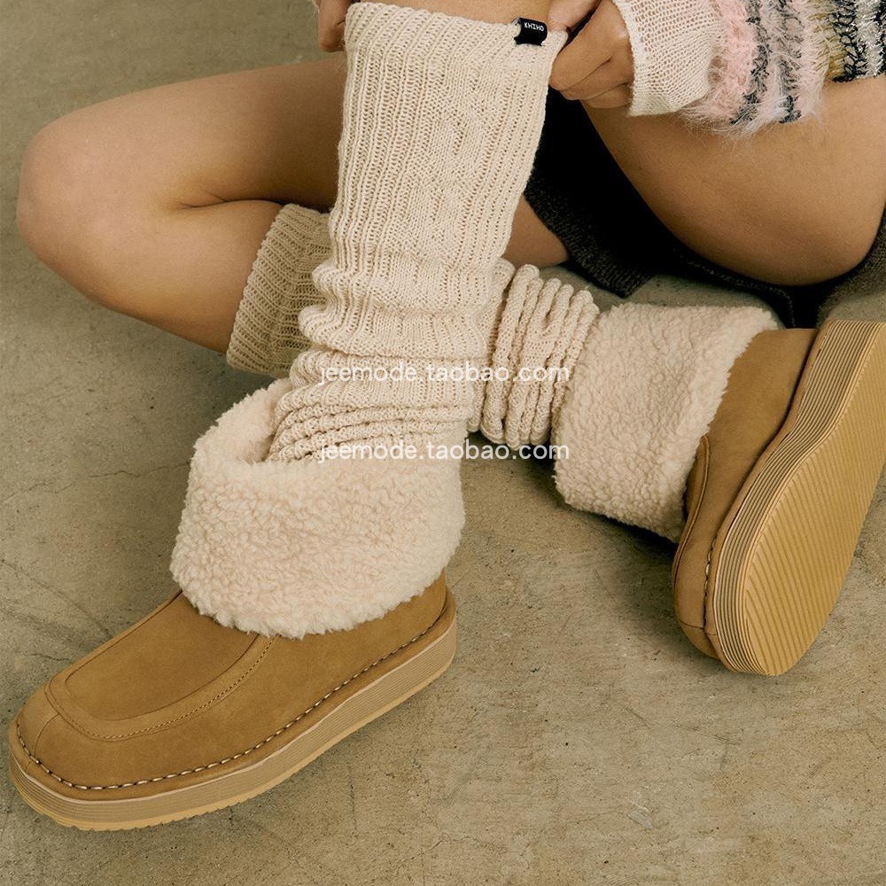 雪地冬季短靴加绒女靴