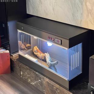 全景保温爬箱加箱缸垒德株宠物爬宠饲养箱陆龟蜥蜴乌龟pvc恒温箱