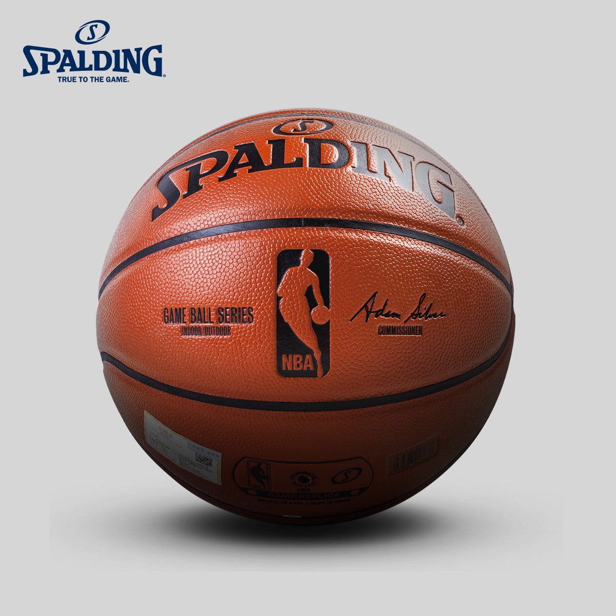 Ballon de basket SPALDING en PU - Ref 1985219 Image 2