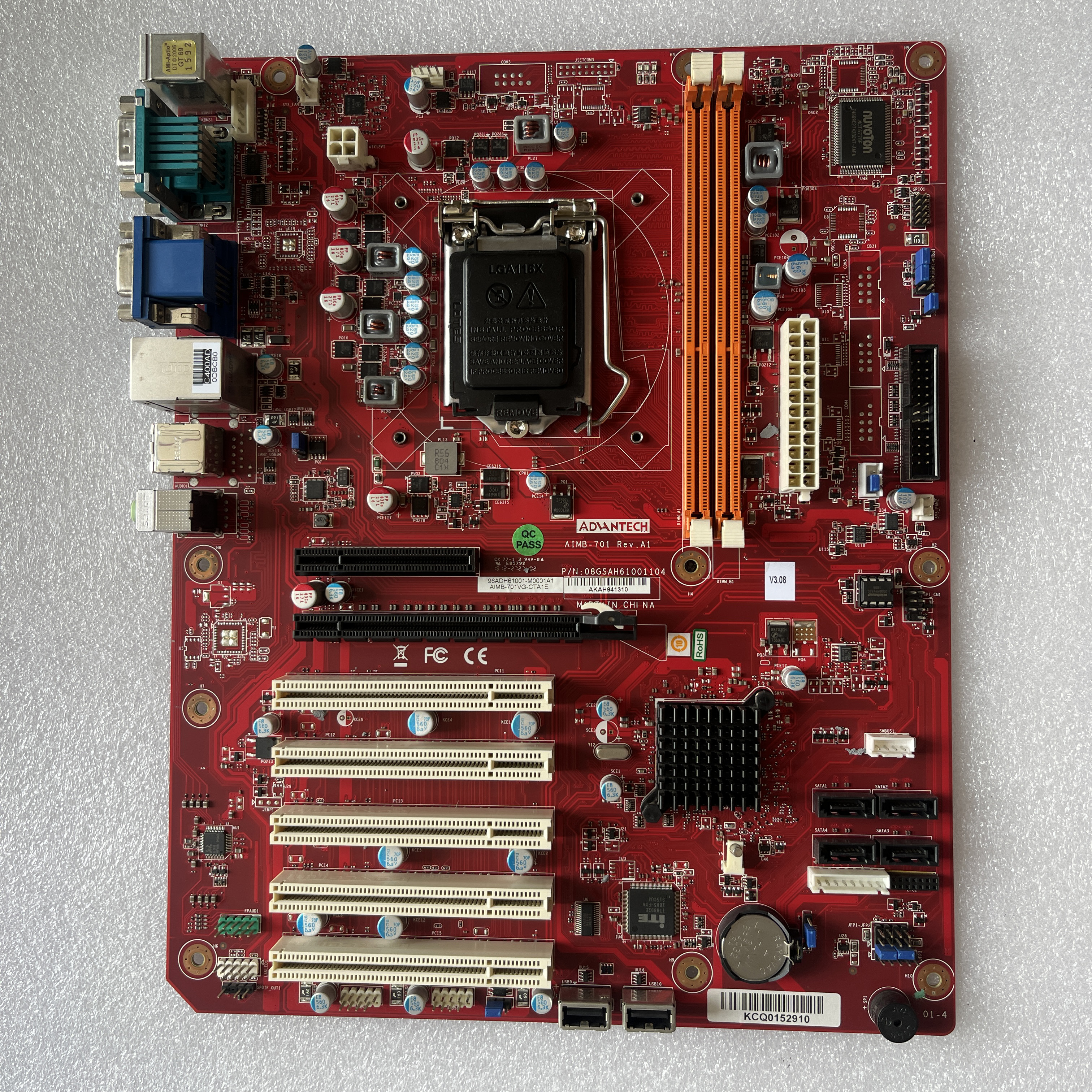 原装研华AIMB-701 Rev.A1主板AIMB-701VG-00A1E工控机母板现货