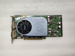 JUSHA 双DVI VC5 医用彩超显卡512m 巨鲨 128bit 9500GT