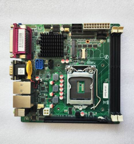 APQ-812C工控主板S175B 014A H81 双网口COM串口ITX主板双VGA接口