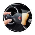 车载内饰扫灰尘软毛刷洗车工具键盘缝隙汽车除尘刷子出风口清洁刷