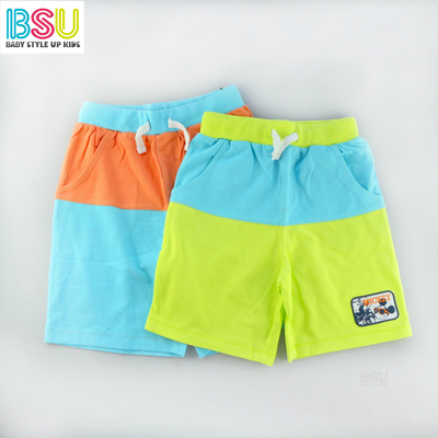 迪士尼纯棉男童米奇休闲短裤