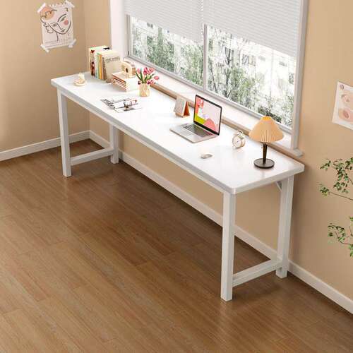 电脑桌家用书桌卧室桌子长条桌床边桌窄桌简易办公桌写字桌学习桌