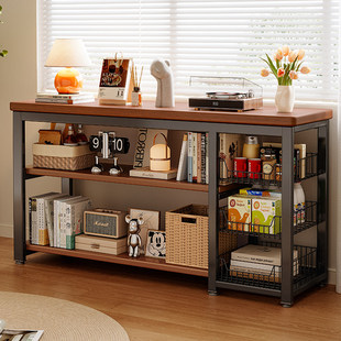 厨房微波炉置物架家用落地多层多功能菜篮子切菜工作台收纳架边桌