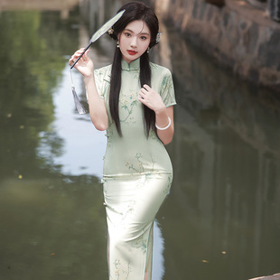 chinese traditional dress cheongsam women chipao qipao旗袍