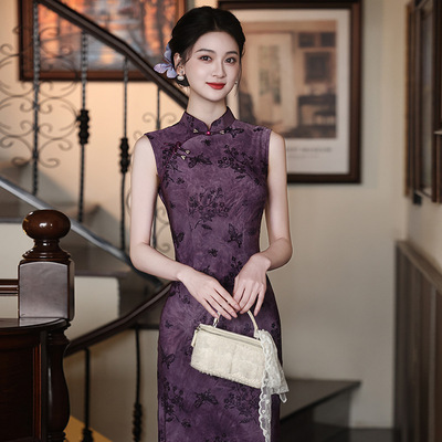 chinese dress cheongsam women's qipao 2026旗袍气质新中式复古