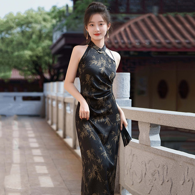 cheongsam chinese traditional qipao dress旗袍新中式复古改良