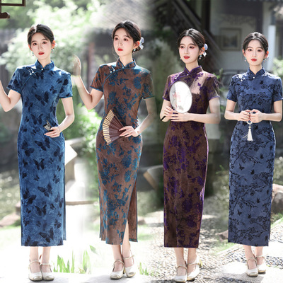 women's fashion dress sexy dresses vestidos2026中国风新款