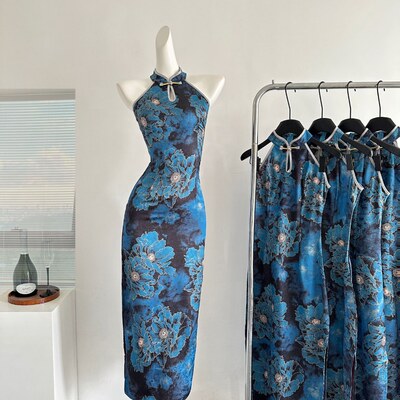 旗袍女Qipao Cheongsam Chinese Traditional  Dress Chipao新