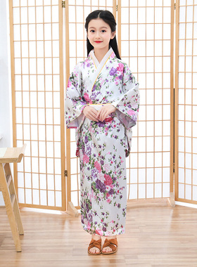kimono Children japanese yukata haori kimonos cosplay blouse
