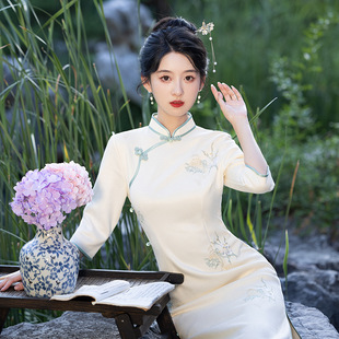 chinese traditional dress cheongsam women chipao qipao旗袍