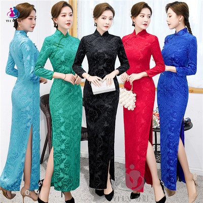 chinese traditional dress cheongsam women qipao旗袍plus size