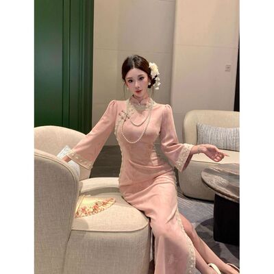 womens qipao旗袍 cheongsam elegant chinese traditional dress